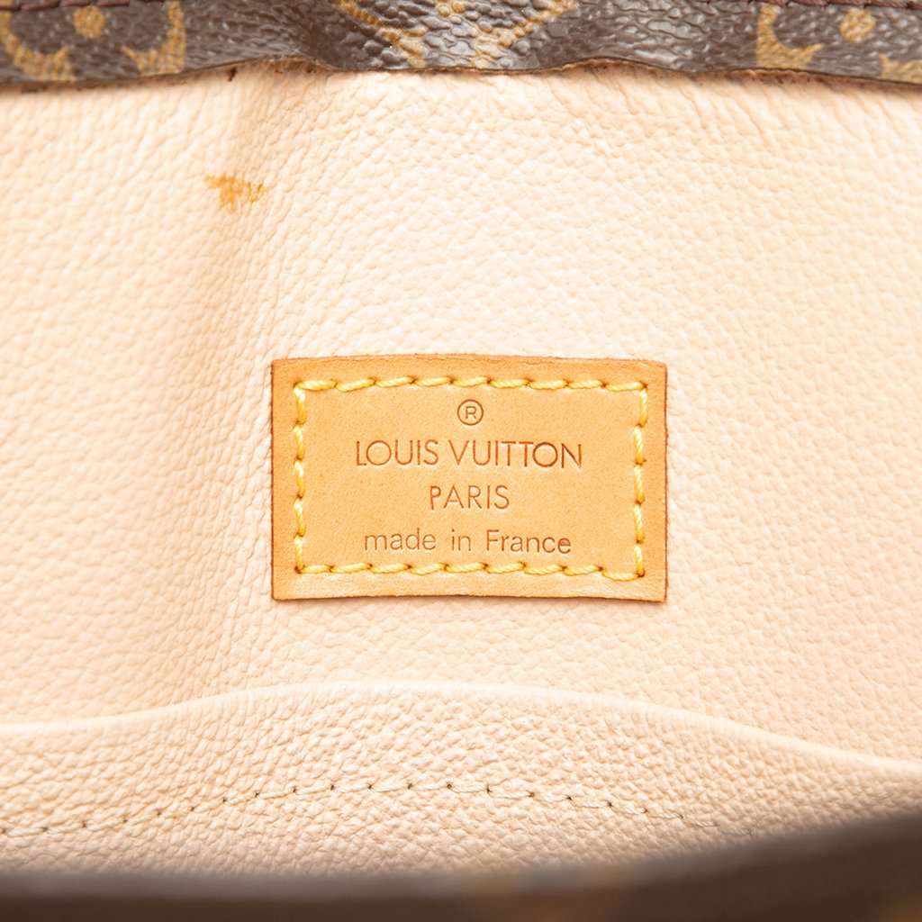 Louis Vuitton Monogram Sac Plat Brown Very good - Box View