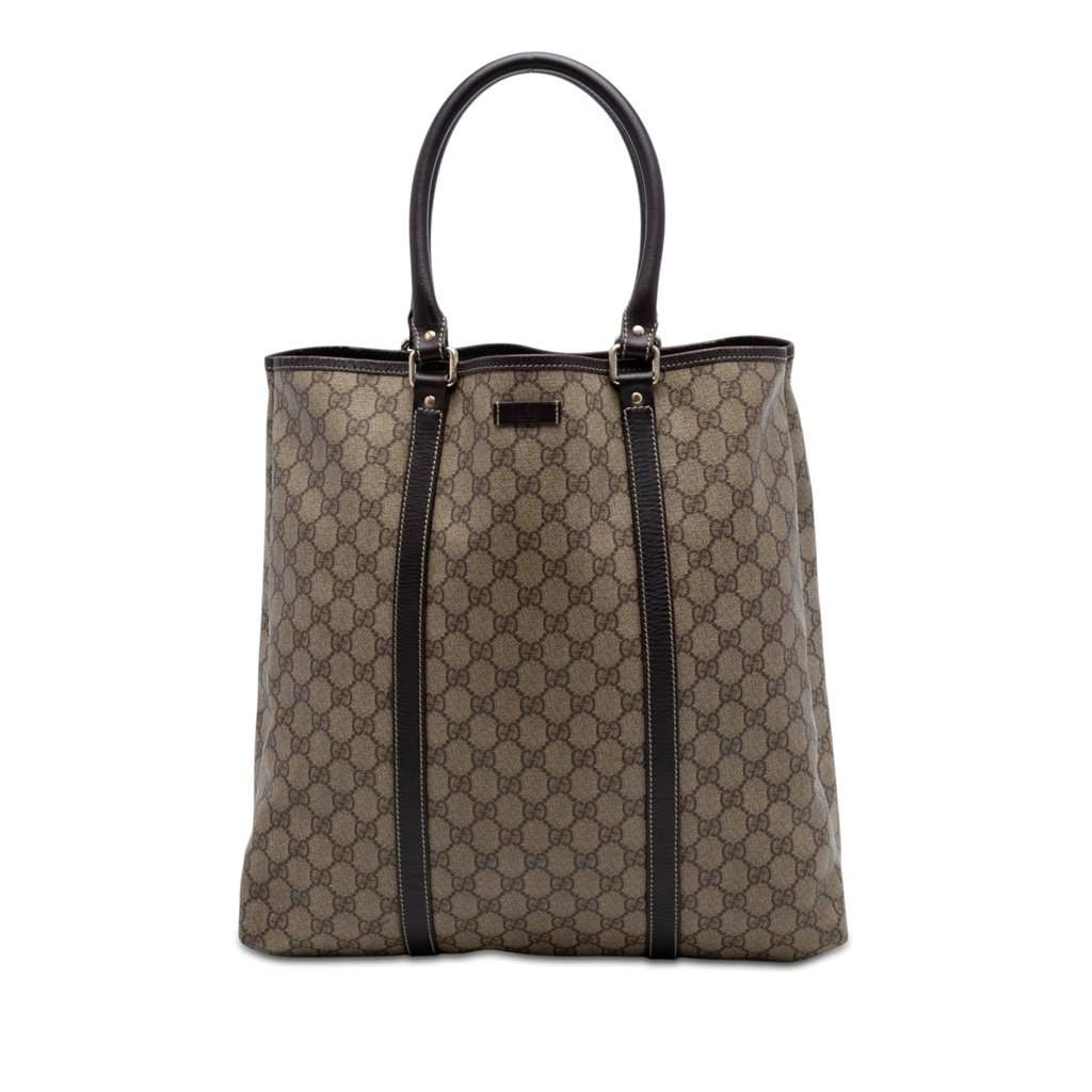 Gucci GG Supreme Joy Vertical Tote Beige Very good condition - Front View