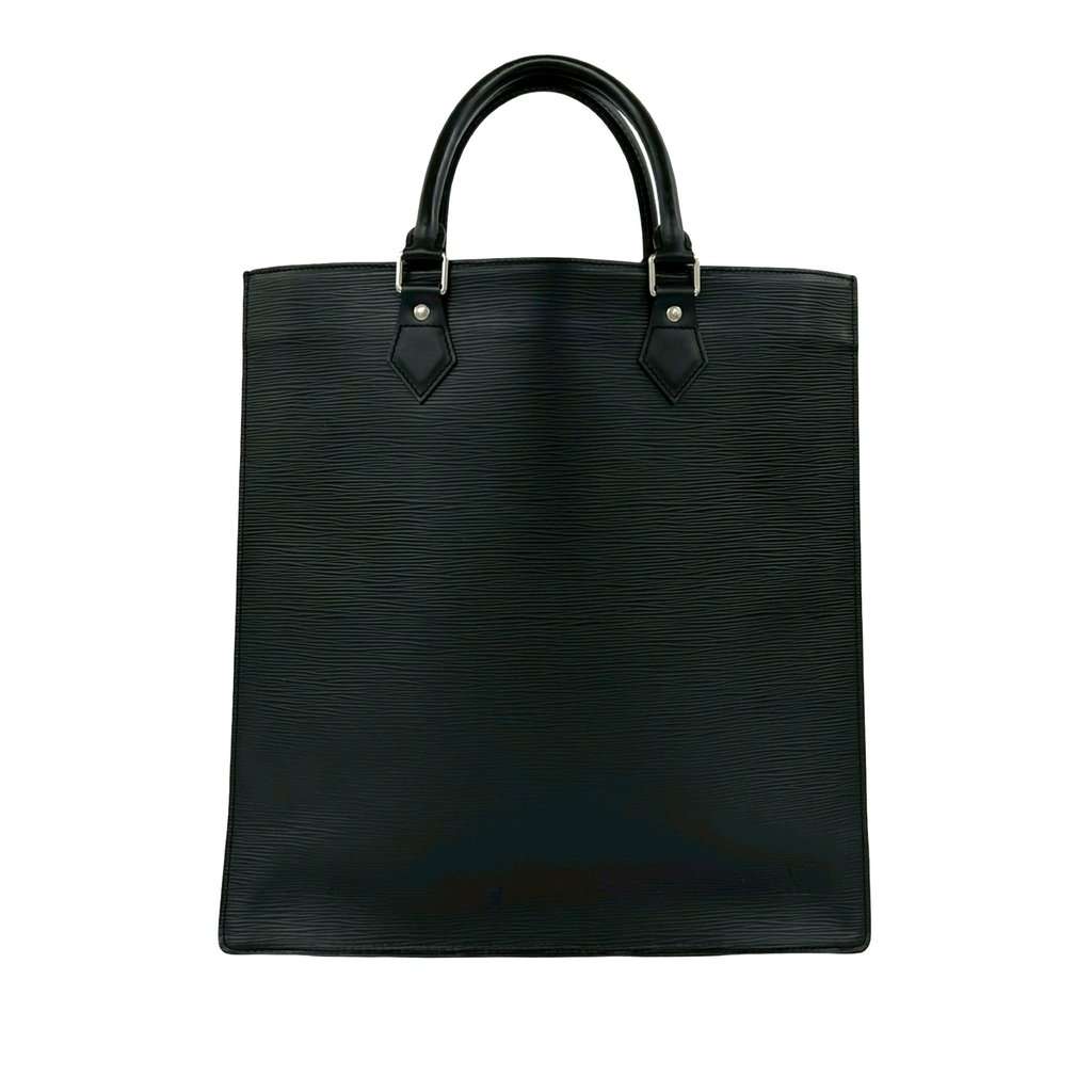 Louis Vuitton Epi Sac Plat GM Black Leather Very good condition - Front View