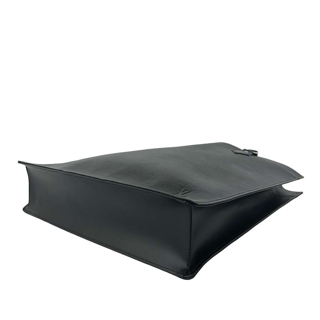 Louis Vuitton Epi Sac Plat GM Black Leather Very good condition - Model View
