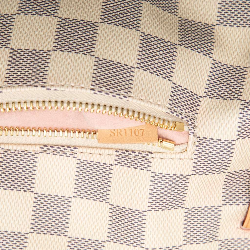 Louis Vuitton Damier Azur Sperone BB White Very good - Box View