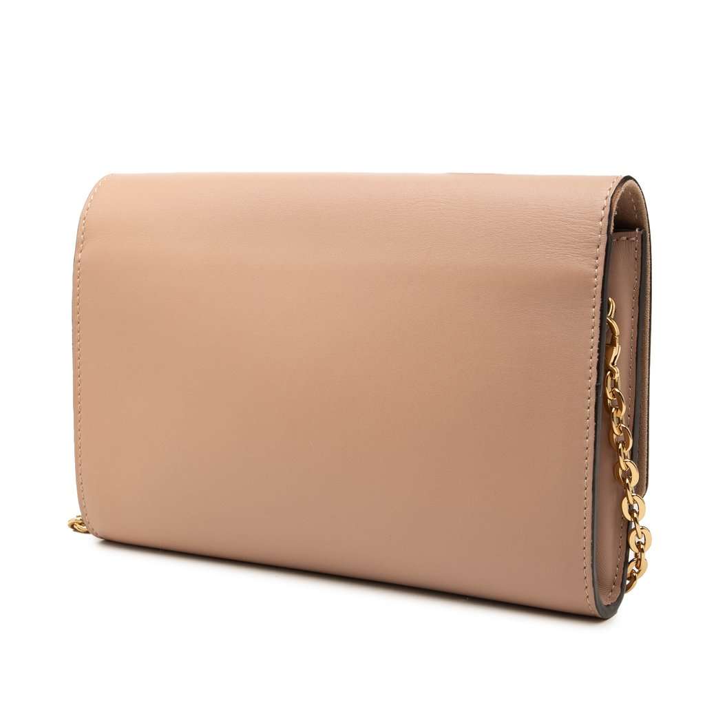 Louis Vuitton Louise Chain GM Beige Leather Very good - Back View