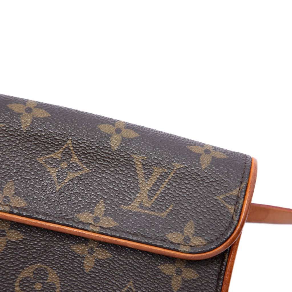 Louis Vuitton Monogram Pochette Florentine Brown Very good condition - Box View