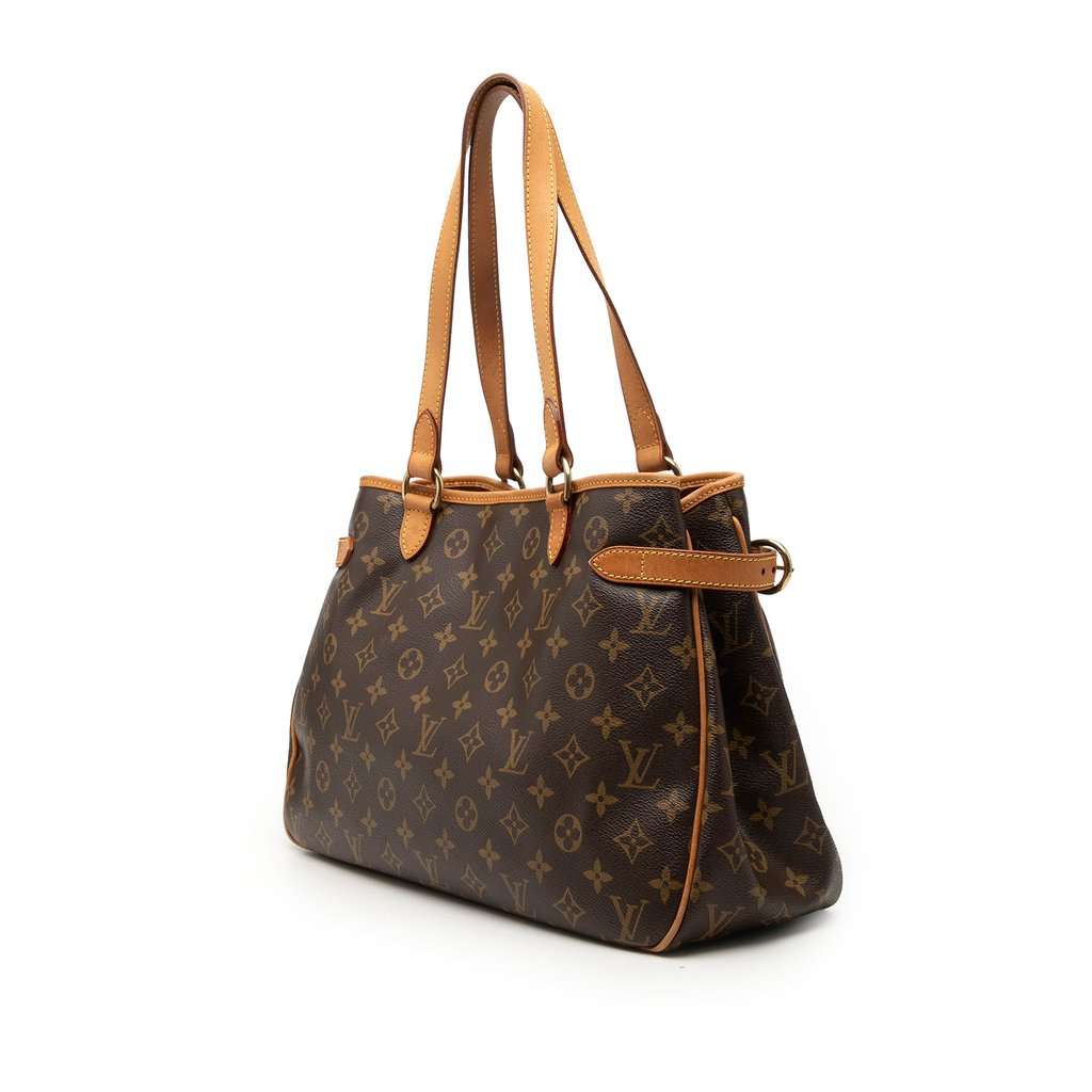 Louis Vuitton Monogram Batignolles Horizontal Brown Good condition - Back View