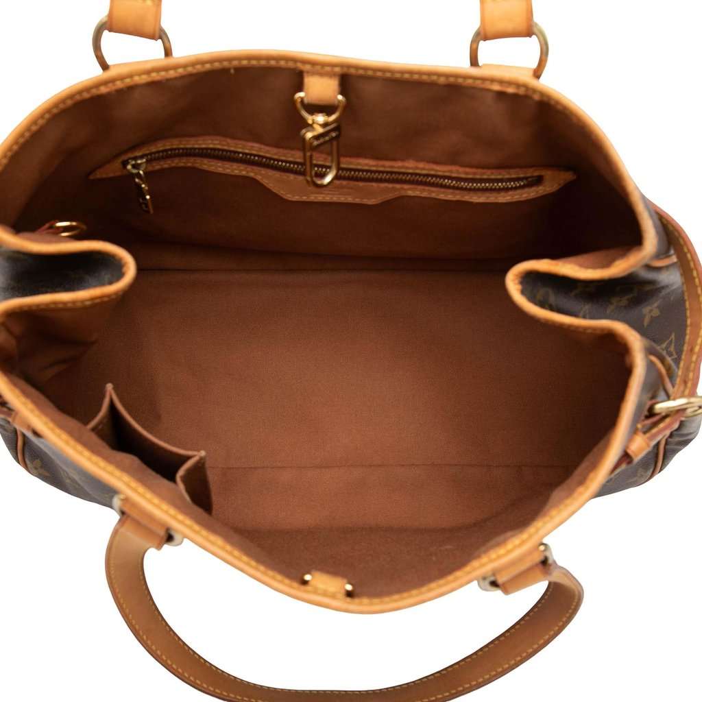 Louis Vuitton Monogram Batignolles Horizontal Brown Good condition - Model View