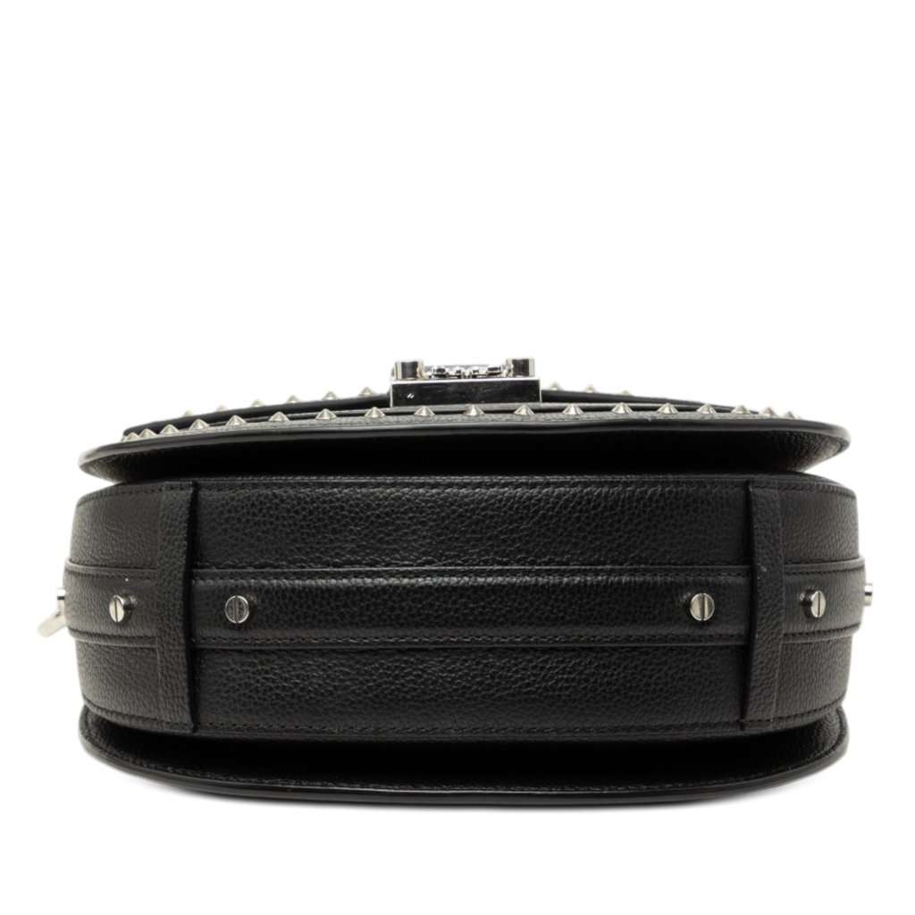 MCM Studded Leather Patricia Satchel Black Leather Very good - Inside View