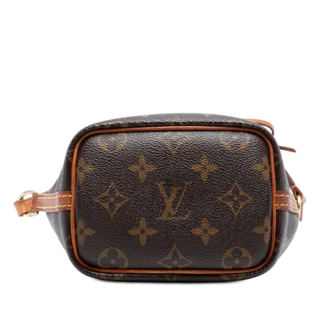 Louis Vuitton Monogram Nano Noe Brown Very good - Inside View