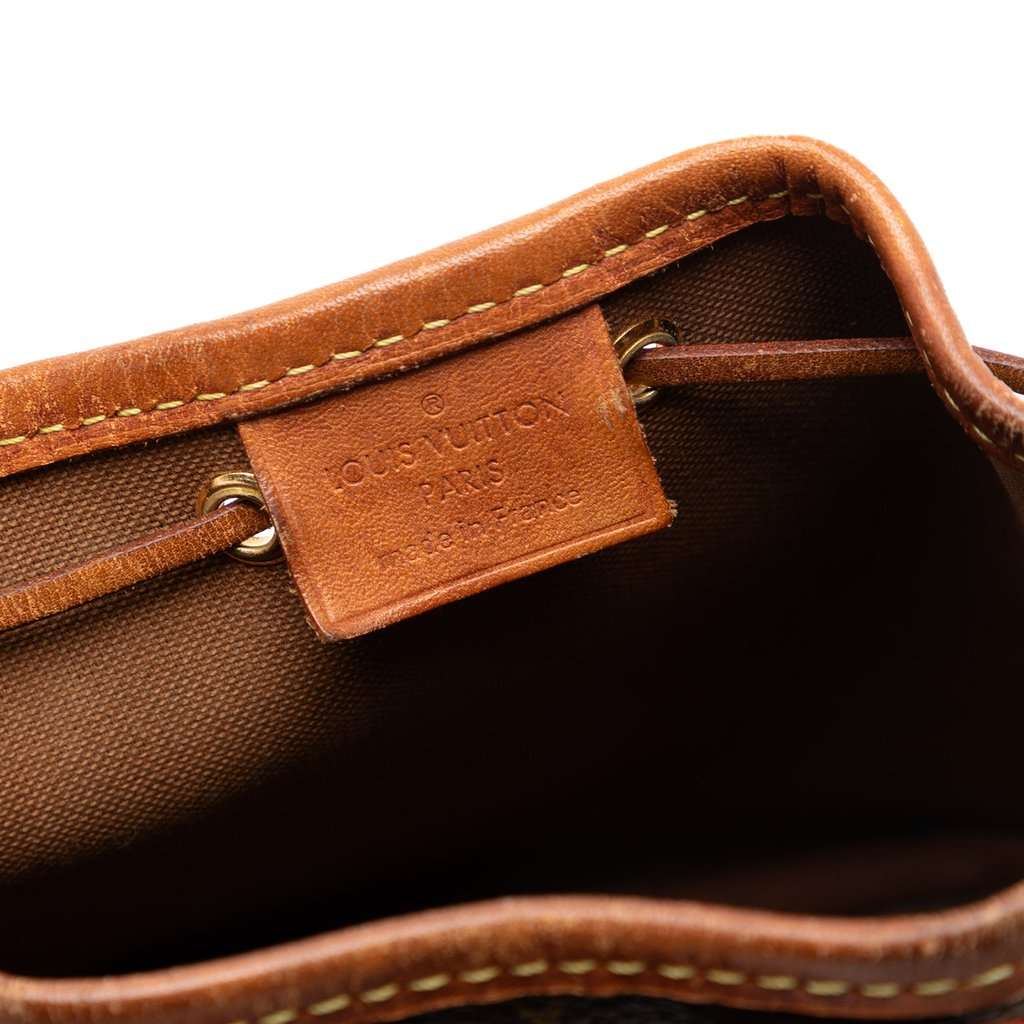 Louis Vuitton Monogram Nano Noe Brown Very good - Box View