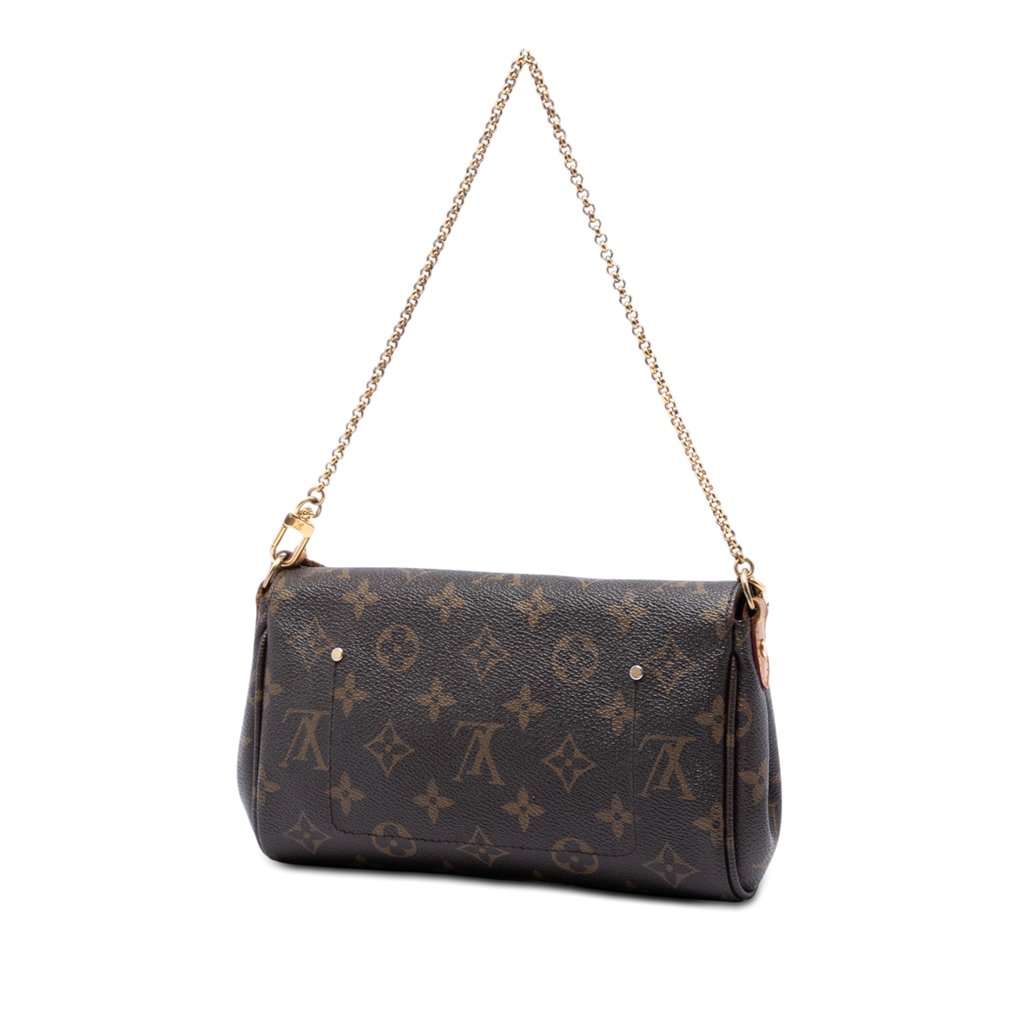 Louis Vuitton Monogram Favorite MM Brown Very good - Back View