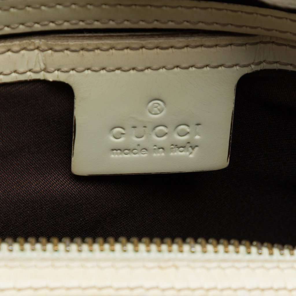 Gucci Medium GG Supreme Joy Boston Bag Beige Very good condition - Box View