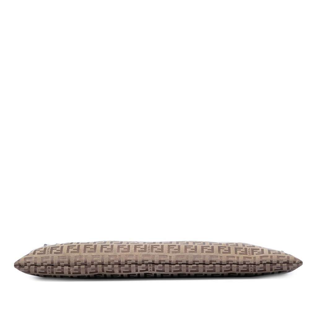 Fendi Zucchino Canvas Crossbody Beige Very good - Inside View