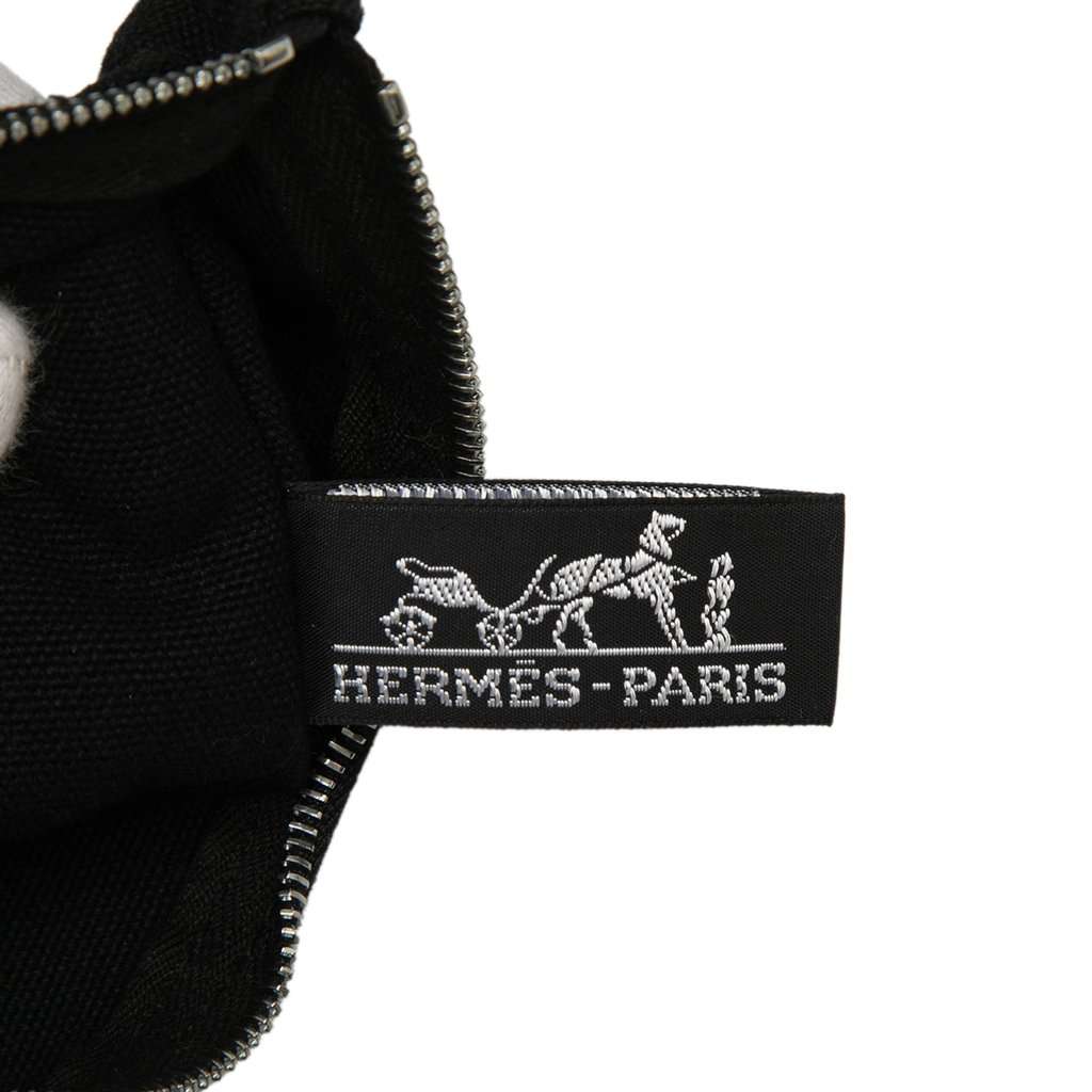 Hermès Toile Cannes PM Black Very good condition - Box View