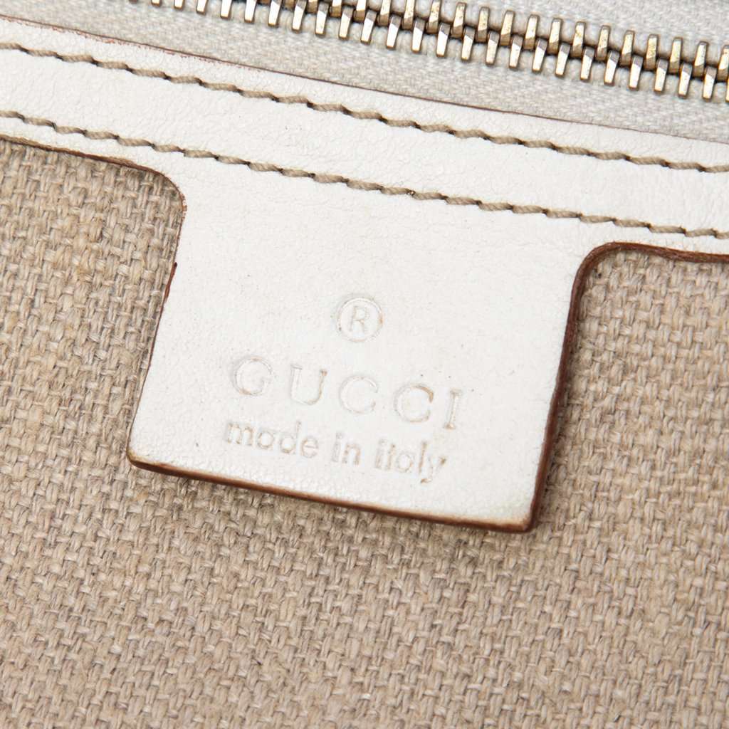 Gucci Large GG Canvas Positano Tote Beige Very good condition - Box View