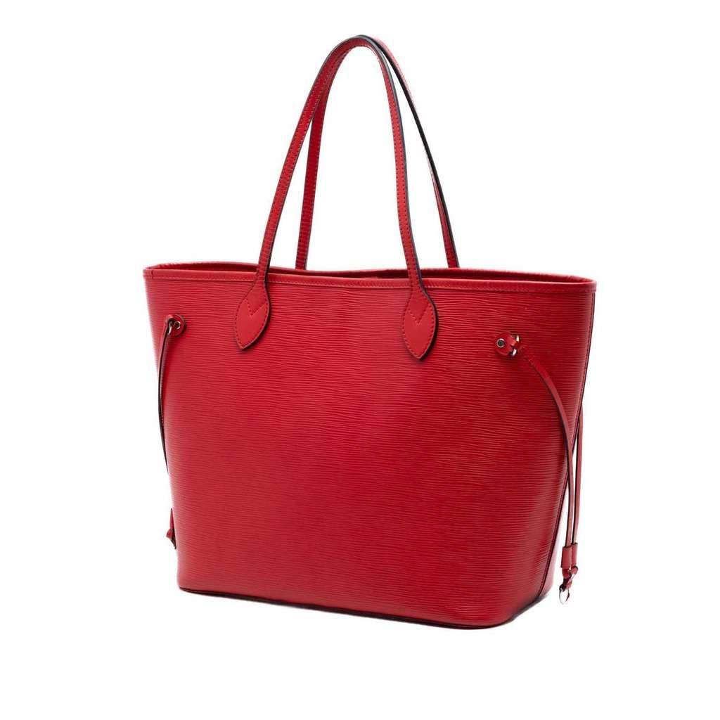 Louis Vuitton Epi Neverfull MM Red Leather Very good condition - Back View