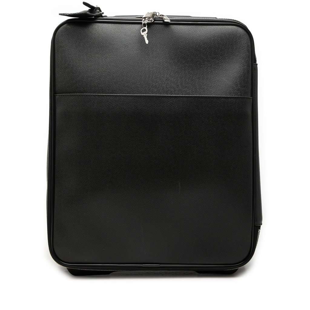 Louis Vuitton Taiga Pegase 45 Black Leather Very good - Front View