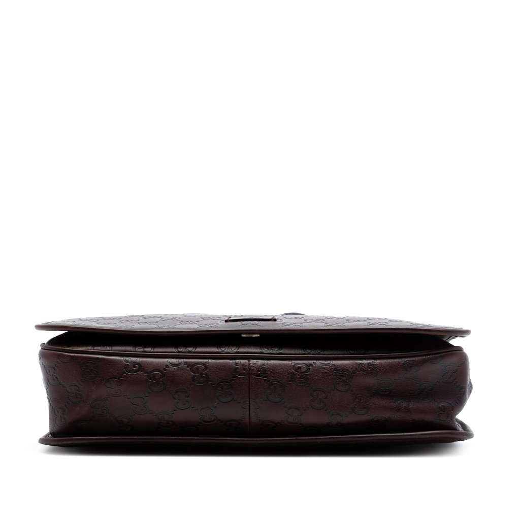 Gucci Guccissima Crossbody Brown Leather Very good condition - Inside View