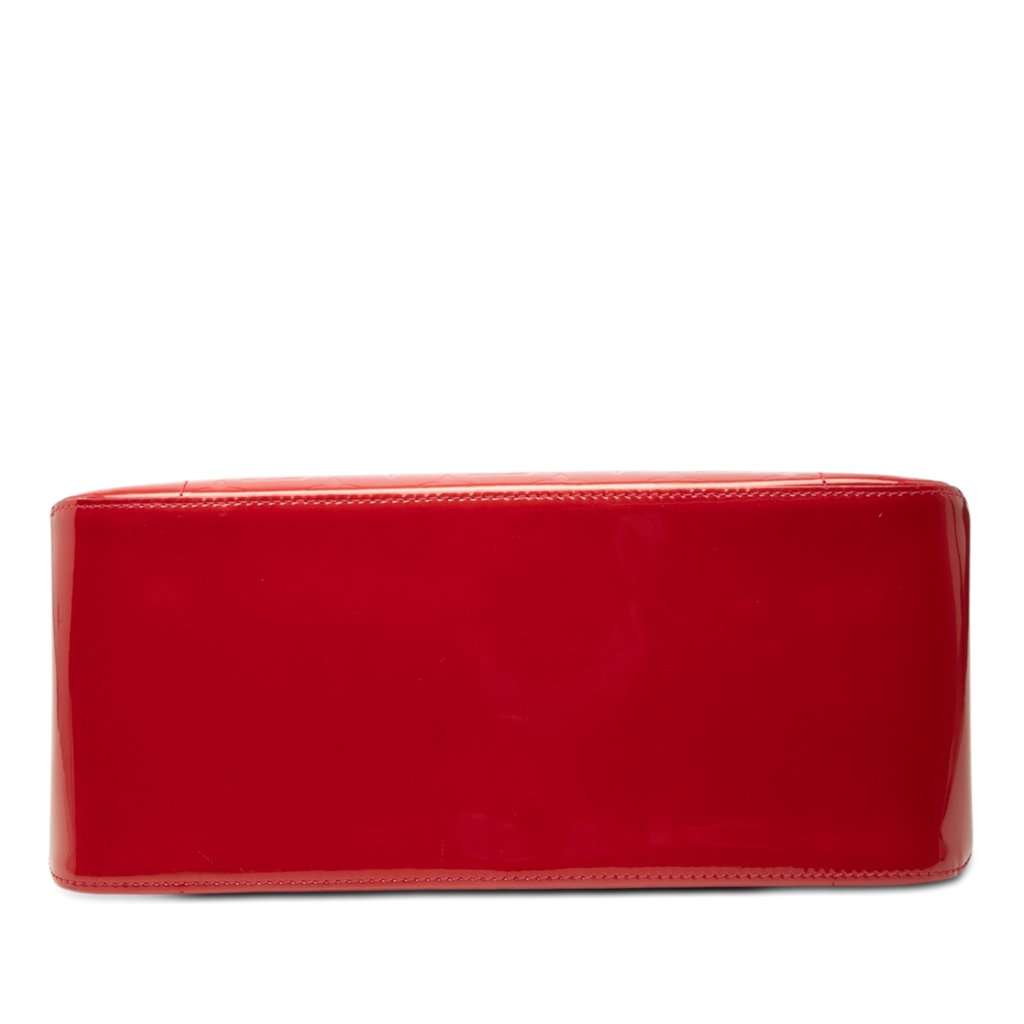 Louis Vuitton Monogram Vernis Rosewood Avenue Red Leather Very good - Inside View