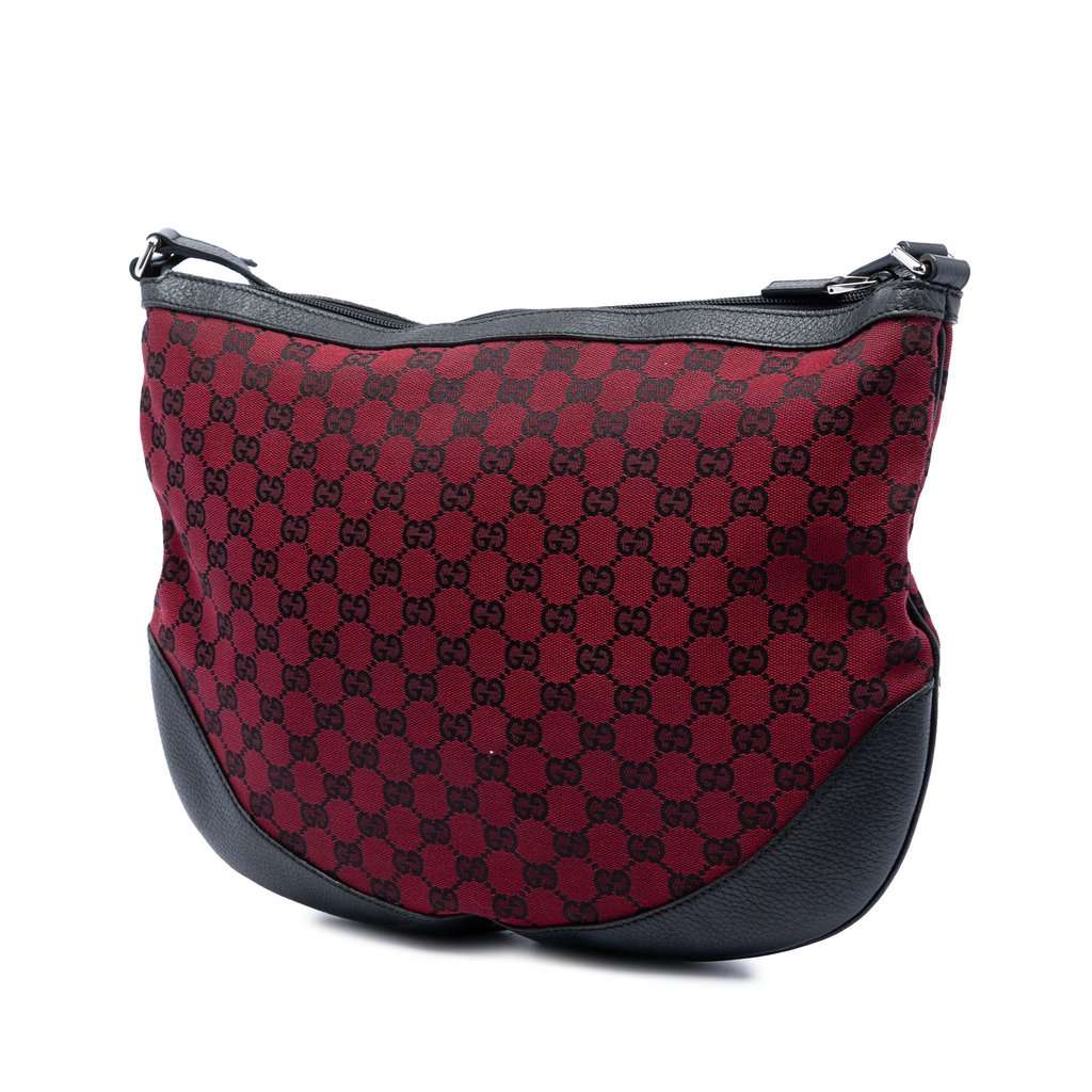 Gucci GG Canvas Crossbody Red Very good condition - Back View