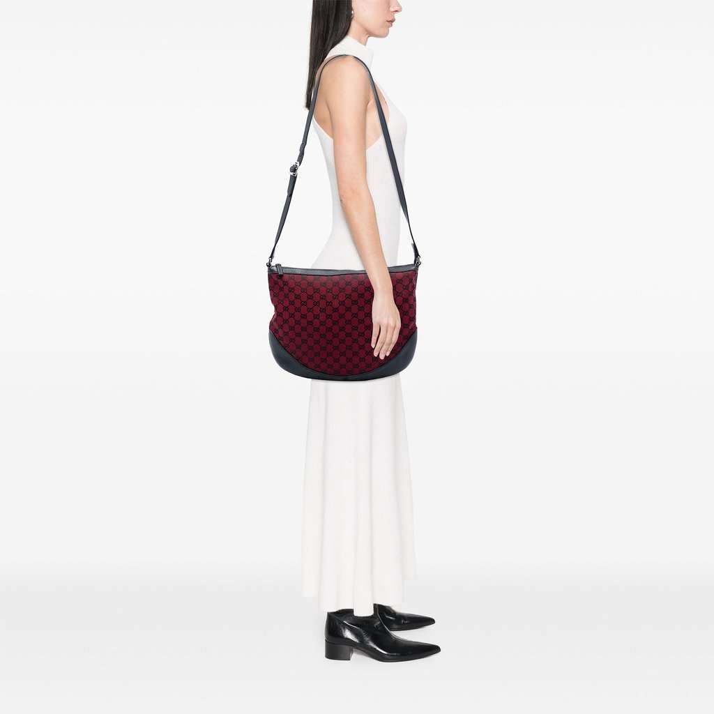 Gucci GG Canvas Crossbody Red Very good condition - Box View