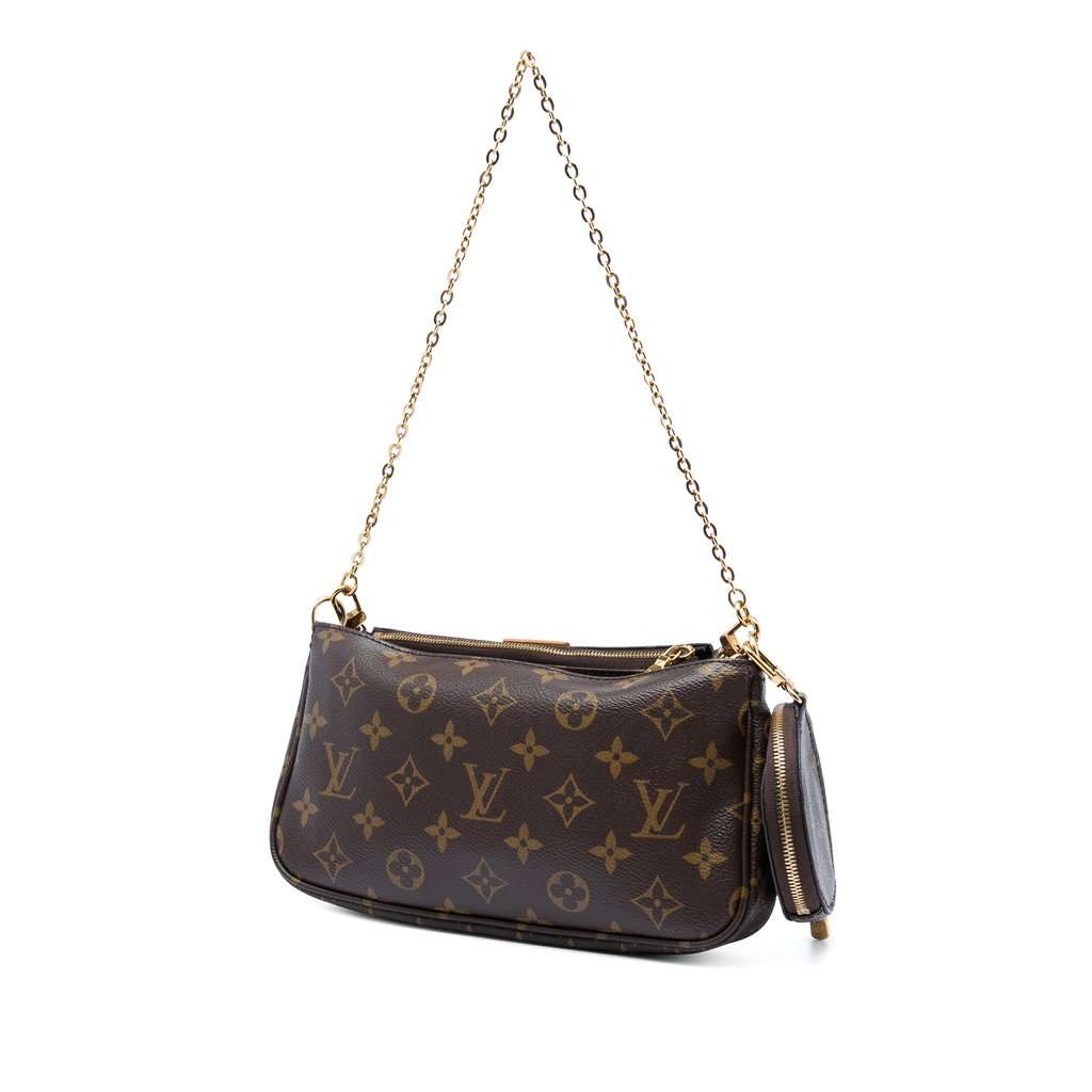 Louis Vuitton Monogram Multi Pochette Accessoires Brown Very good - Back View