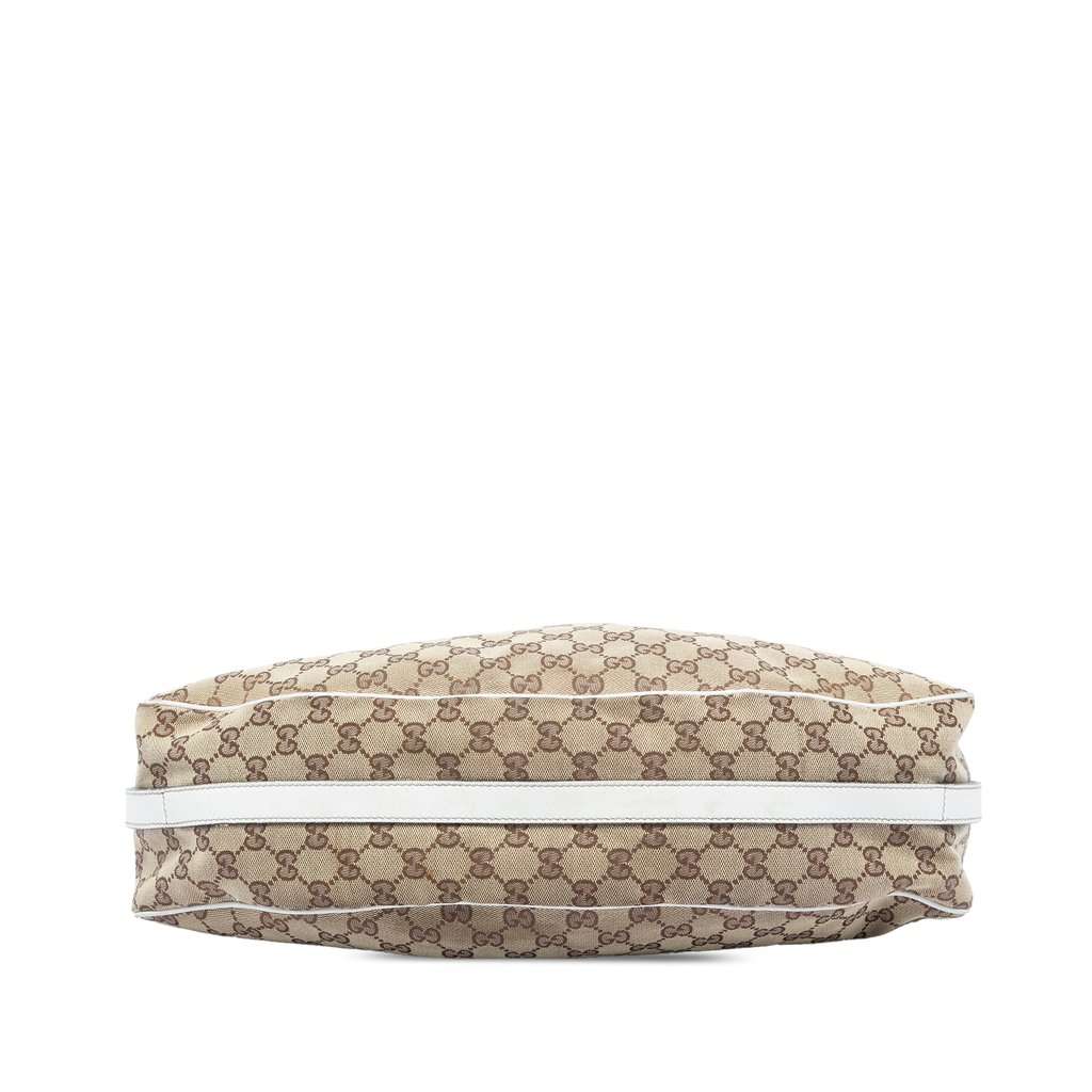 Gucci GG Canvas Web Match Ball Tote Beige Very good - Inside View