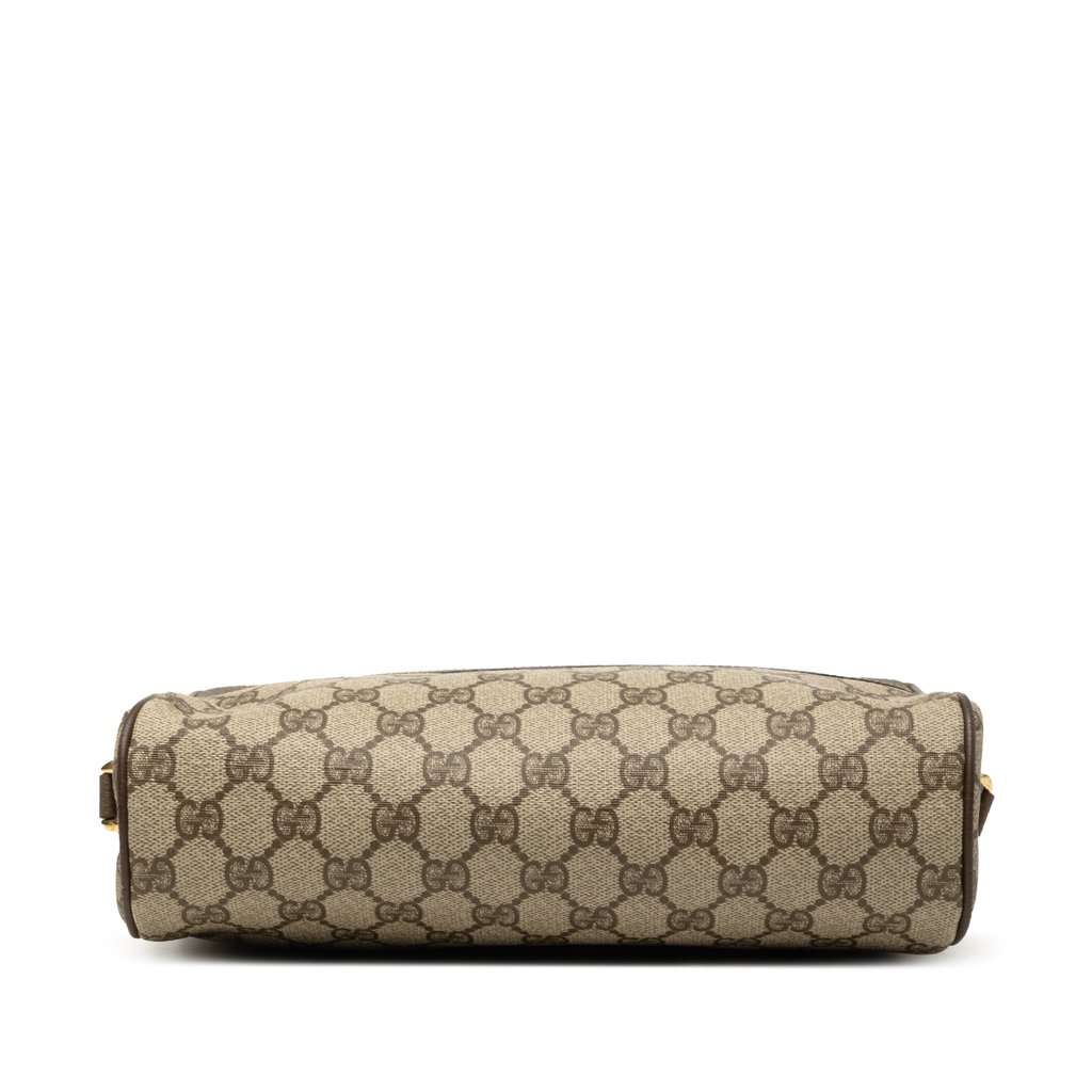 Gucci GG Supreme Interlocking G Web Crossbody Beige Very good condition - Inside View