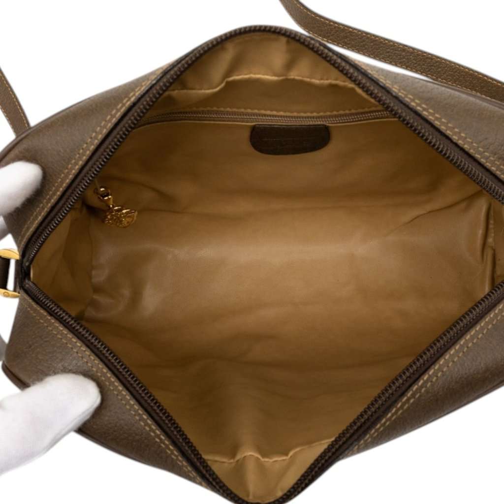 Gucci GG Supreme Interlocking G Web Crossbody Beige Very good condition - Model View