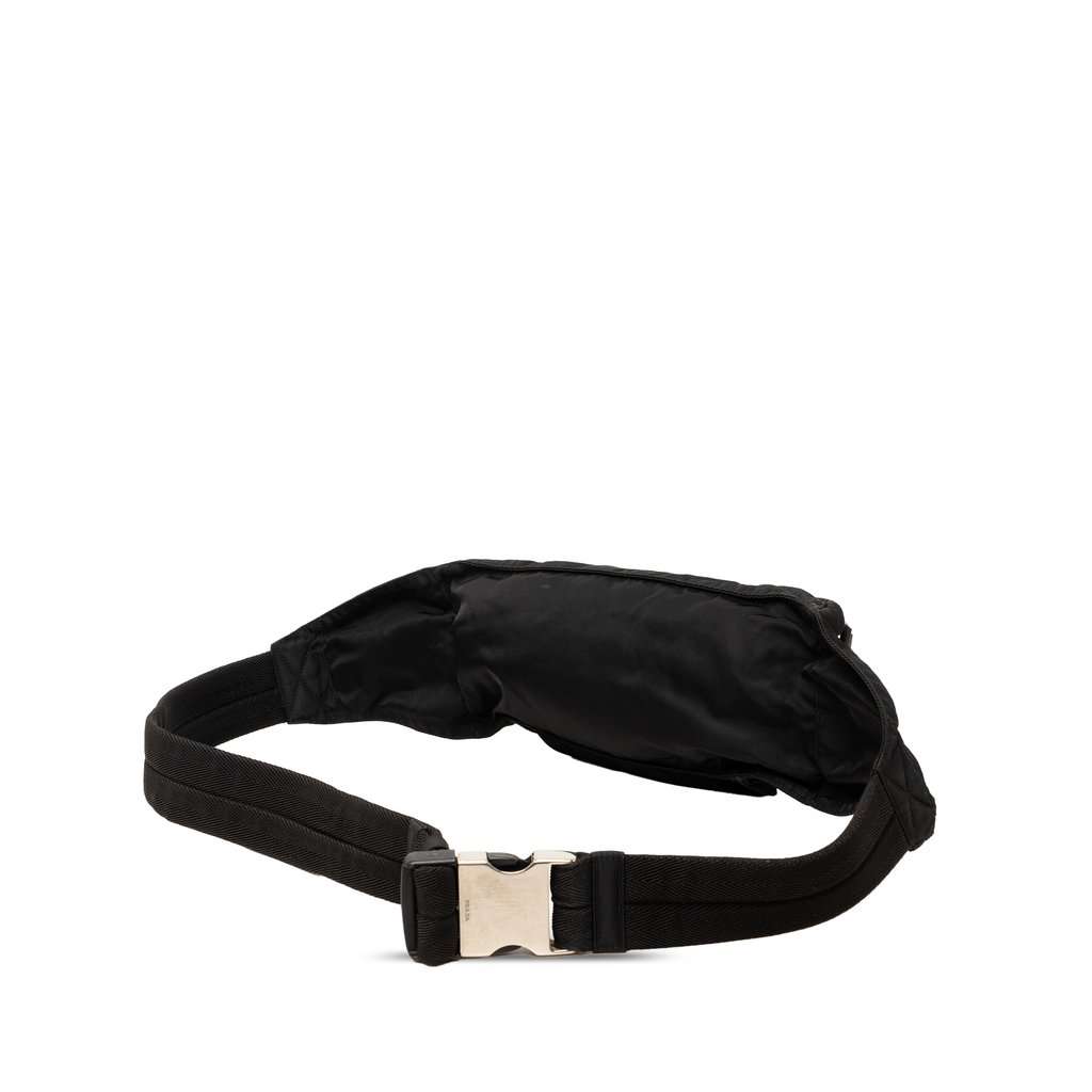 Prada Tessuto Belt Bag Black Very good - Back View