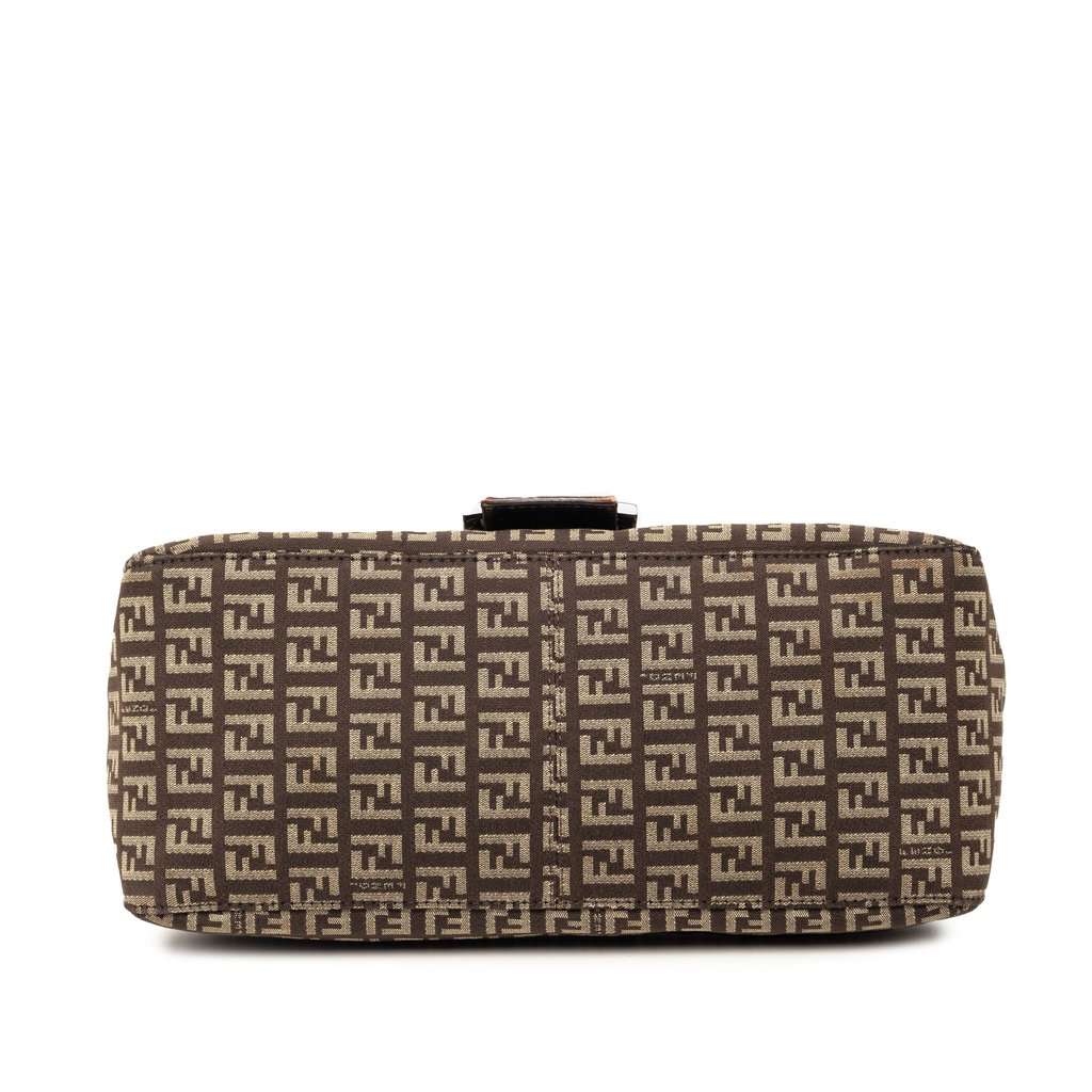 Fendi Zucchino Canvas Mamma Forever Brown Good condition - Inside View