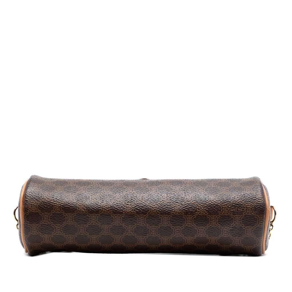 Celine Macadam Coated Canvas Crossbody Brown Very good condition - Inside View