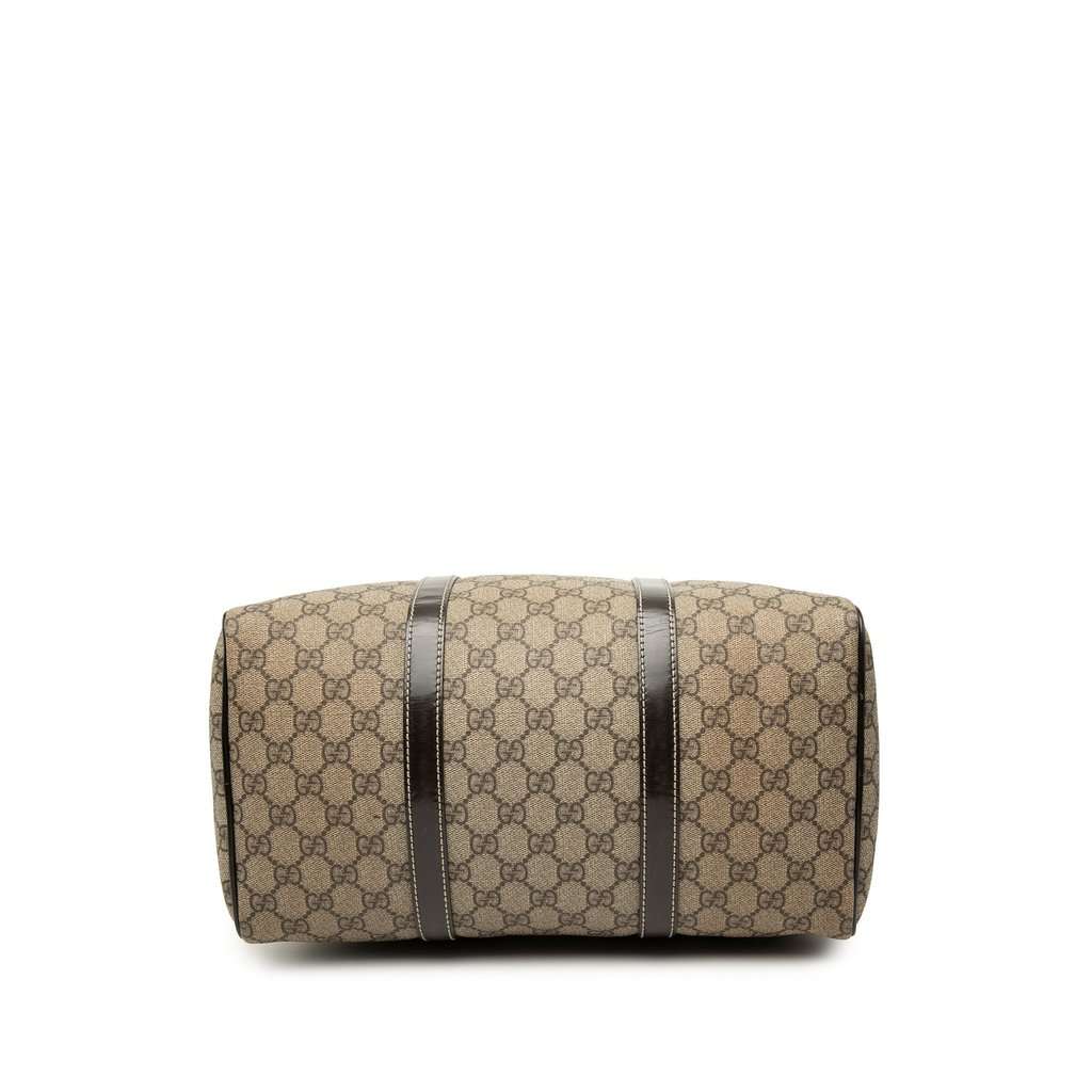 Gucci Medium GG Supreme Joy Boston Bag Beige Good condition - Inside View