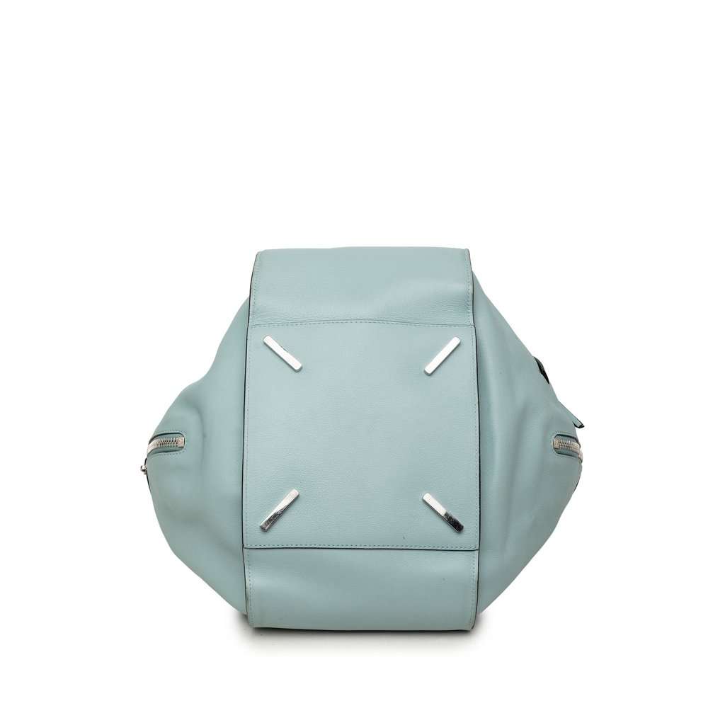 LOEWE Medium Leather Hammock Satchel Blue Leather Very good condition - Inside View