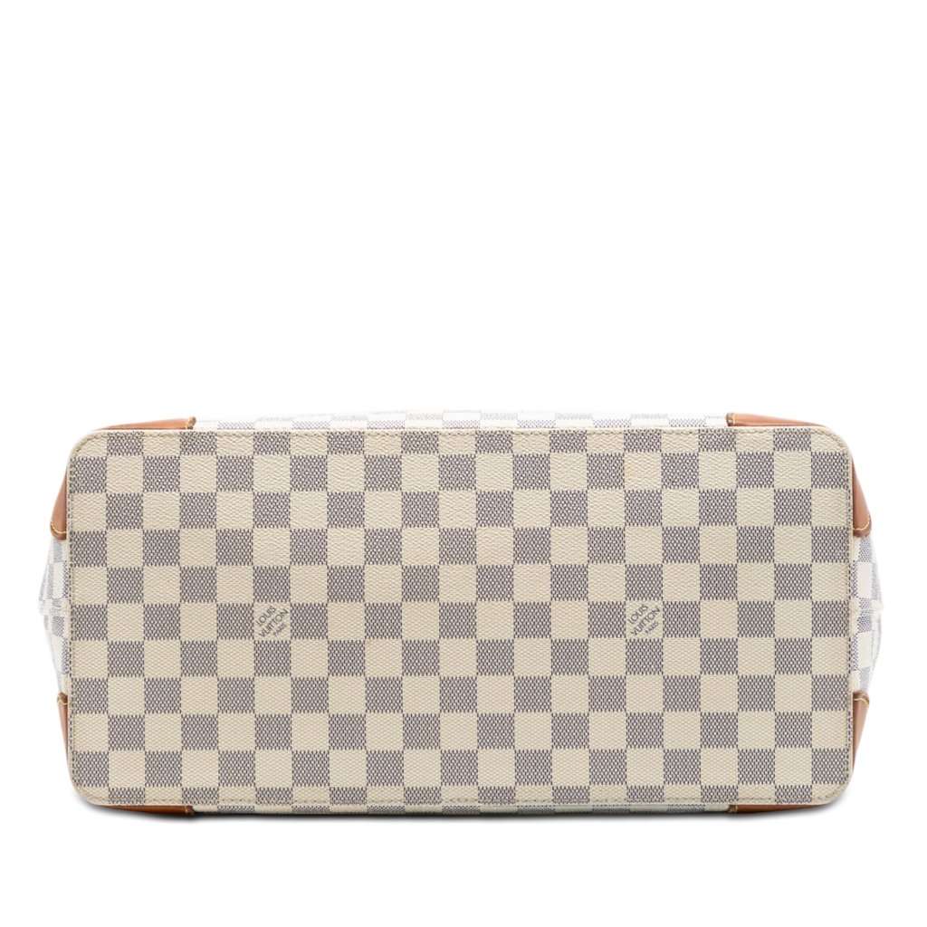 Louis Vuitton Damier Azur Hampstead MM White Very good condition - Inside View