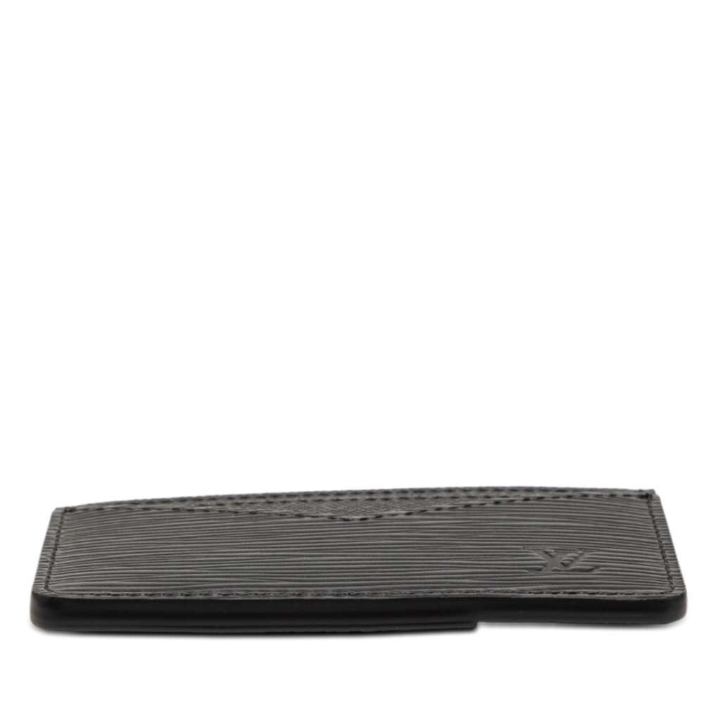 Louis Vuitton Epi Neo Porte Cartes Card Holder Black Leather Very good condition - Inside View