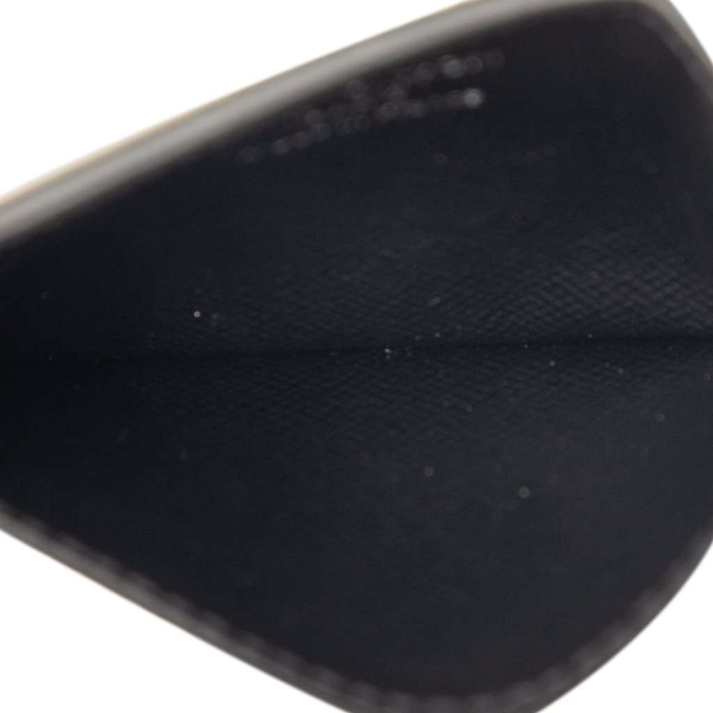 Louis Vuitton Epi Neo Porte Cartes Card Holder Black Leather Very good condition - Model View