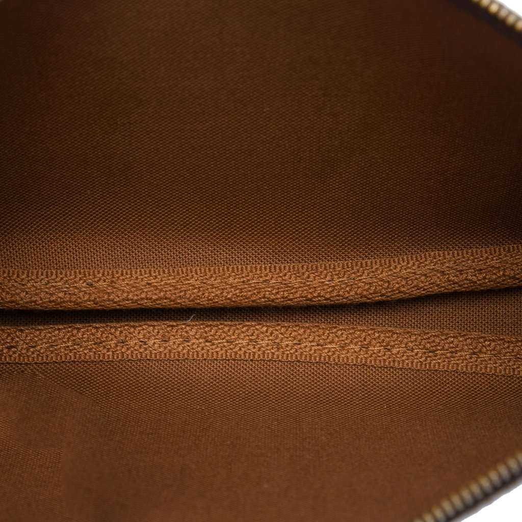 Louis Vuitton Monogram Pochette Accessoires Brown Very good - Model View