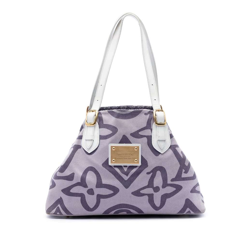 Louis Vuitton Monogram Tahitienne Cabas PM Purple Very good condition - Front View