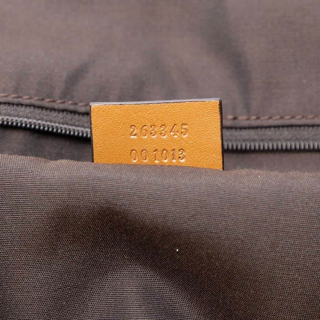 Gucci GG Canvas Tote Brown Very good condition - Box View