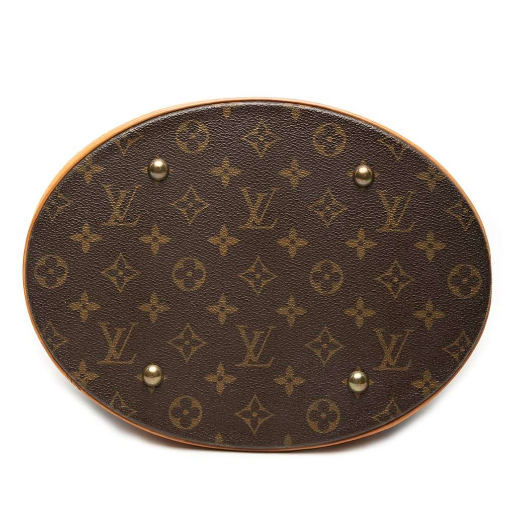 Louis Vuitton Monogram Bucket GM Brown Good condition - Inside View