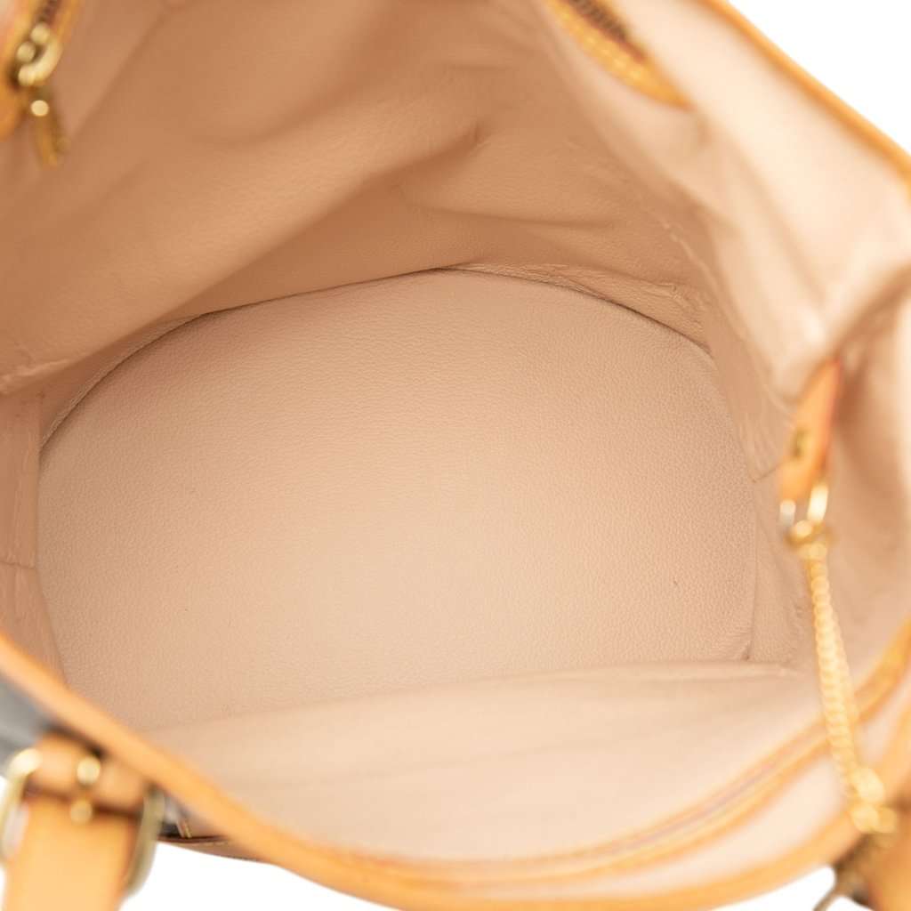 Louis Vuitton Monogram Bucket GM Brown Good condition - Model View