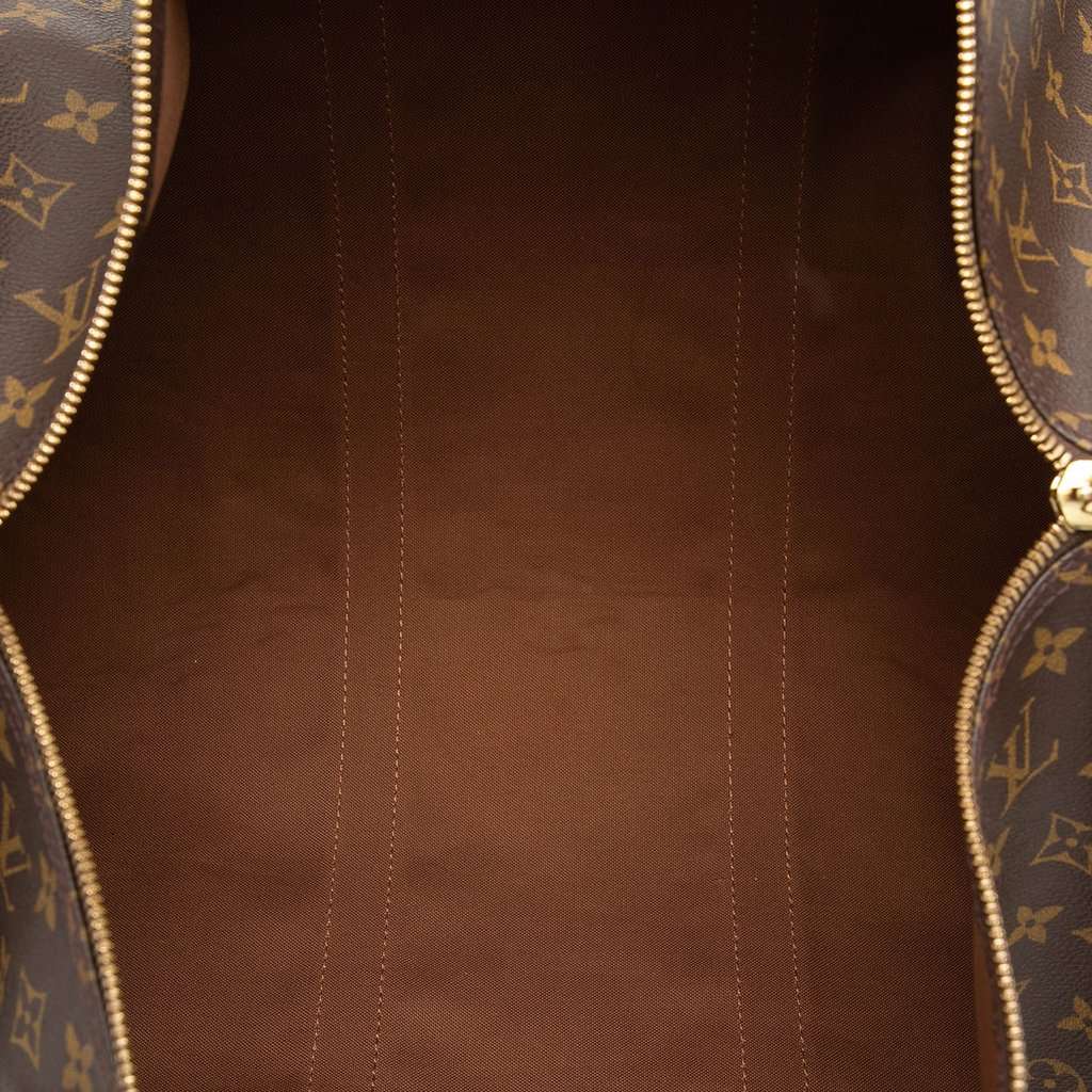 Louis Vuitton Monogram Keepall Bandouliere 50 Brown Good condition - Model View
