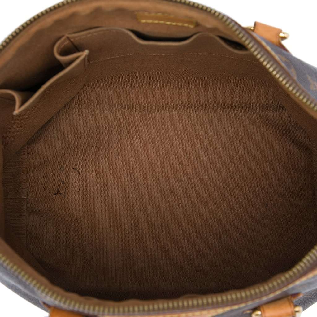 Louis Vuitton Monogram Palermo PM Brown Very good - Model View