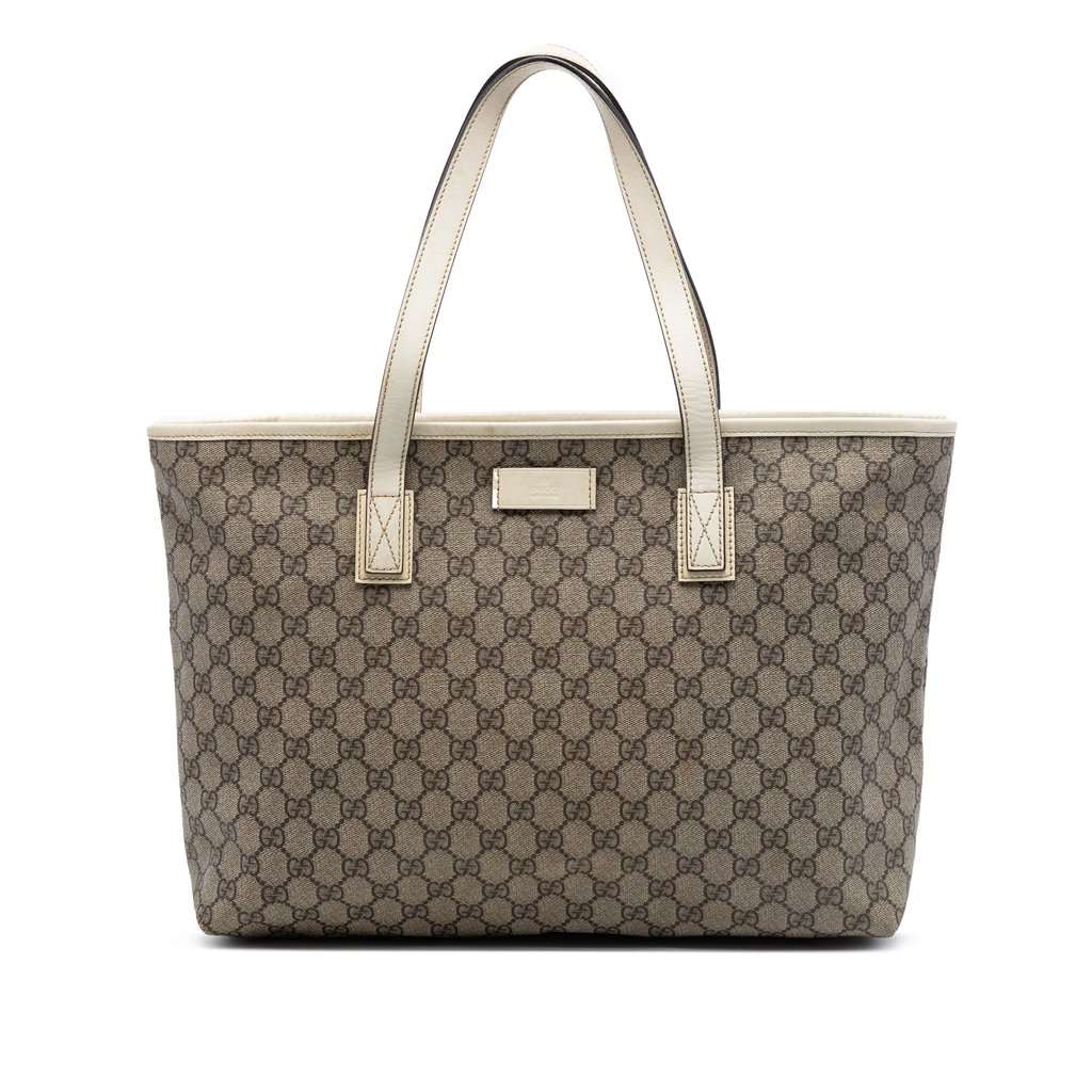 Gucci GG Supreme Joy Tote Beige Very good condition - Front View