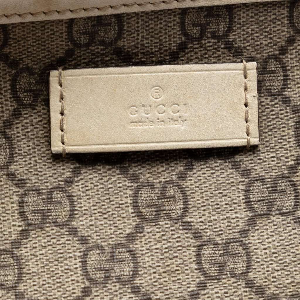 Gucci GG Supreme Joy Tote Beige Very good condition - Box View