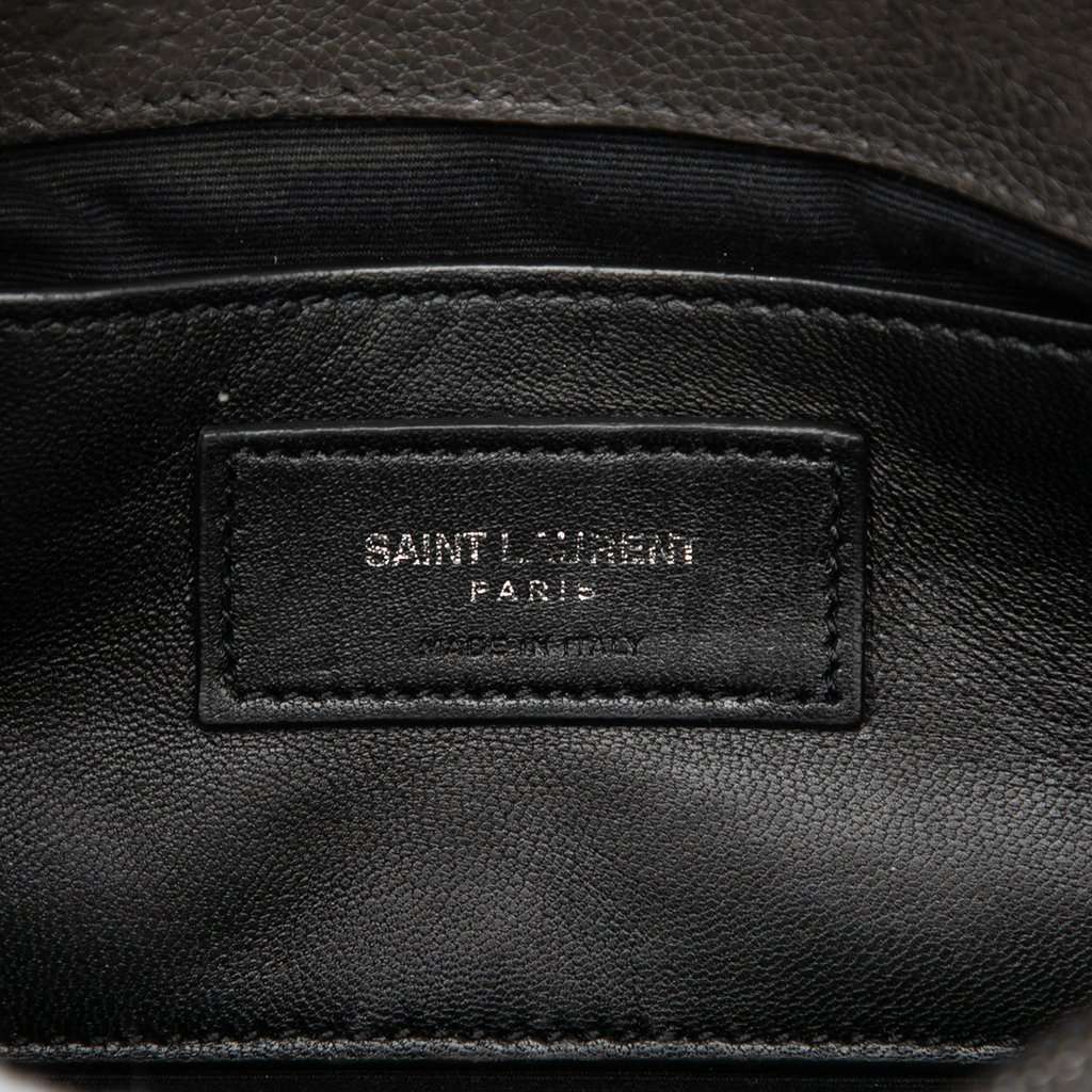 Saint Laurent Medium Chevron Sheepskin Monogram College Satchel MultiColor Leather Very good condition - Box View