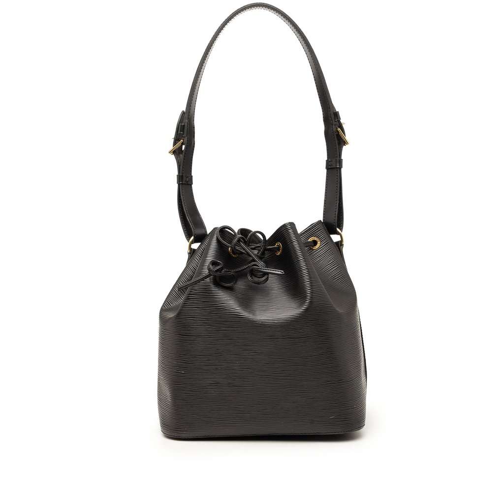 Louis Vuitton Epi Petit Noe Black Leather Very good condition - Front View