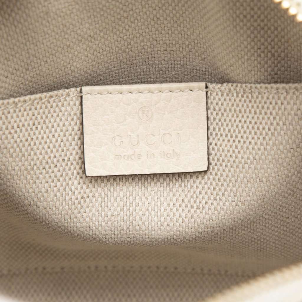 Gucci Small Tricolor Leather Soho Disco Crossbody Black Leather Very good condition - Box View