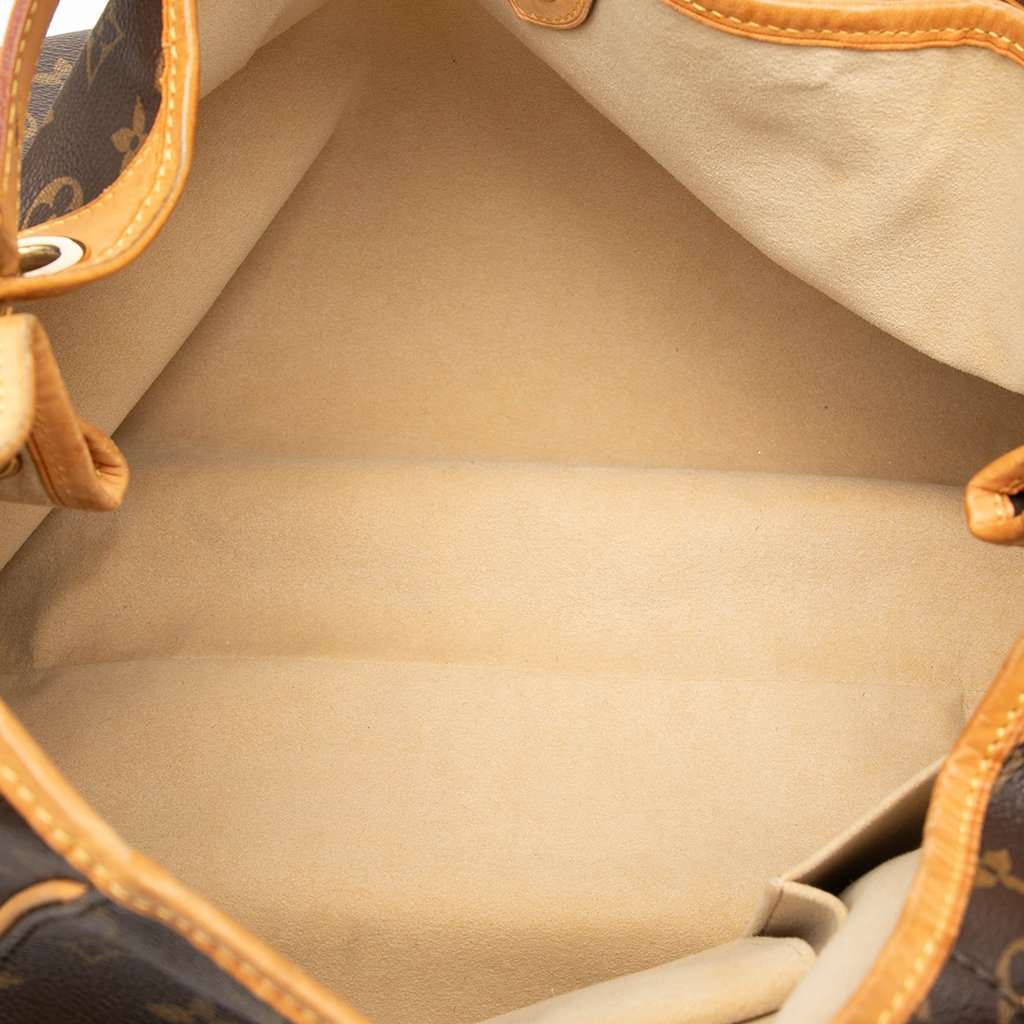 Louis Vuitton Monogram Galliera GM Brown Very good - Model View