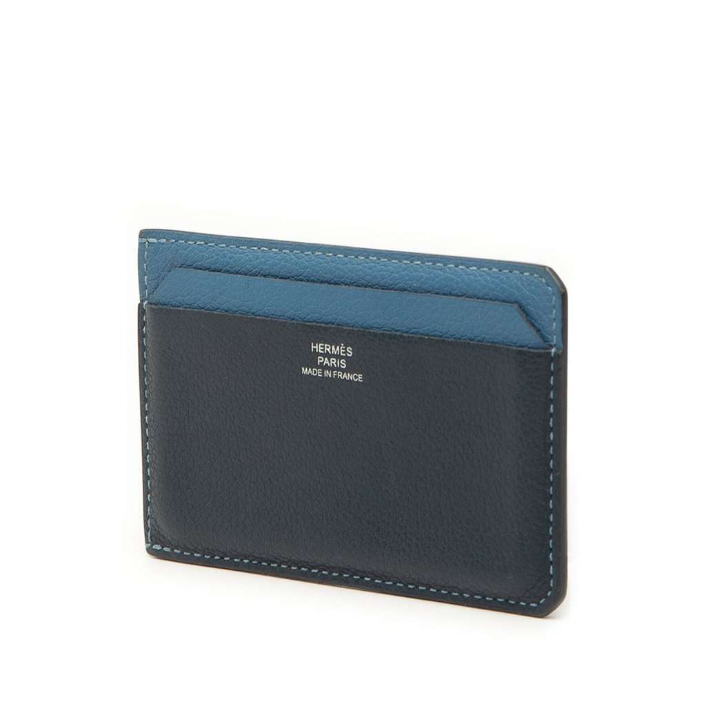 Hermès Evercolor City 4CC Card Holder MultiColor Leather Very good condition - Back View