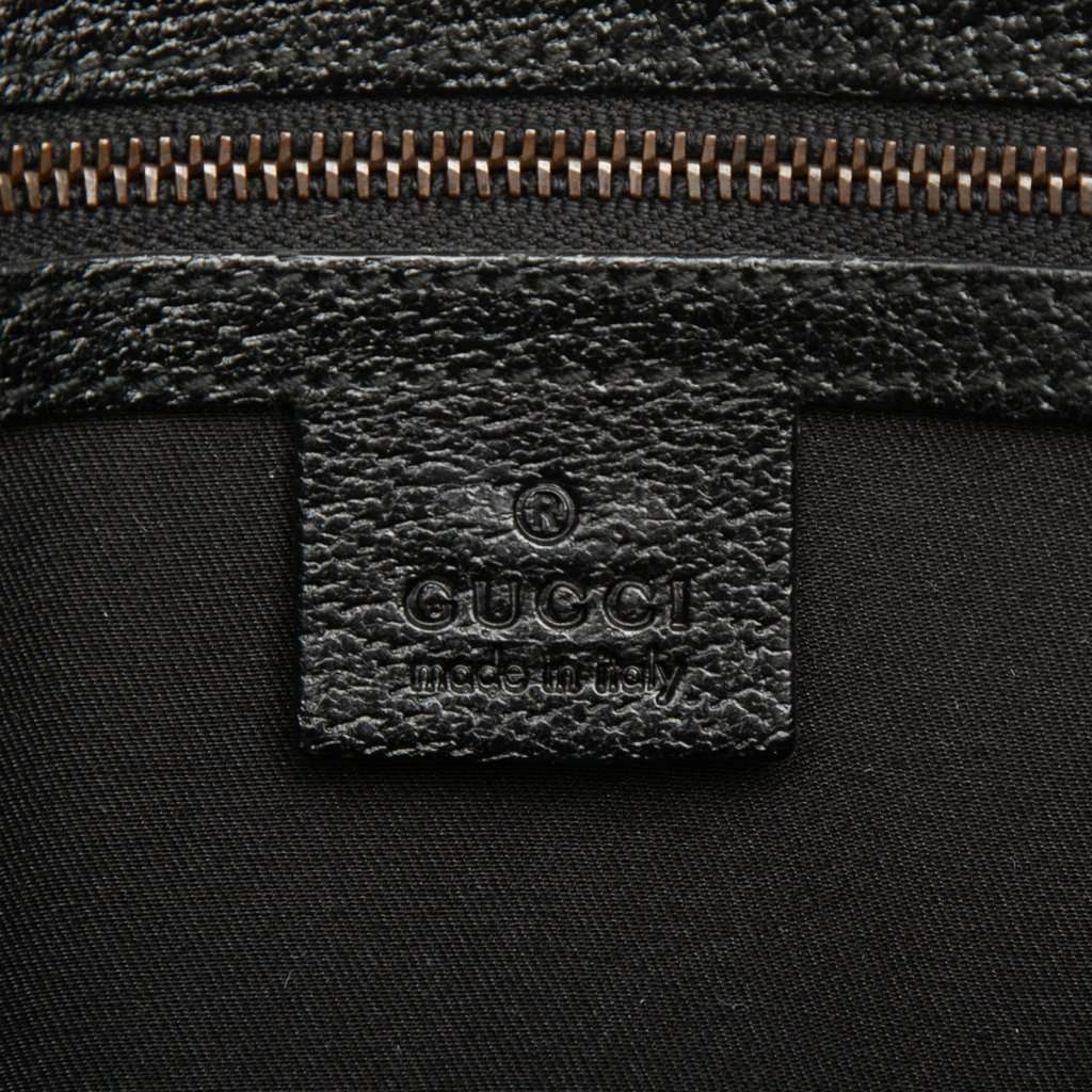 Gucci GG Canvas Nailhead Tote Black Very good condition - Box View